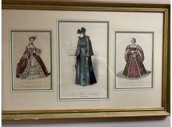 La Mode Artistique  Framed Ladies Fashion Through The Ages