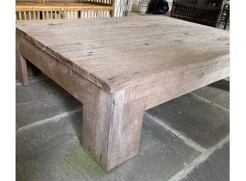 Weathered Teak Coffee Table