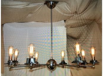 Custom Built Machine Age Articulating Chandelier