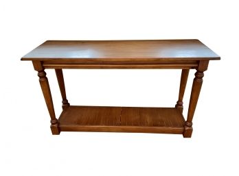 Ballard Designs All Wood Console Table