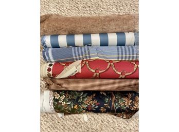 Six Quality Remnant Fabric Bolts