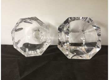 Two Orrefors Crystal Bowls