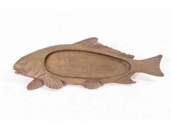 Bronze Coy Fish Tray