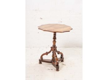 Fine Early 19th C. Brass Inlay Cocktail Table