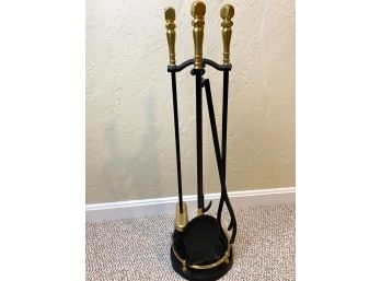 Fireplace Tool Set With Stand