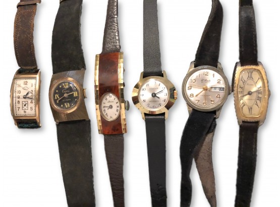 Assorted Woman's Vintage Watch Lot (Includes Diantus, Lucerne, Etc.)