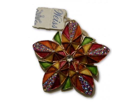 WEISS Vintage Pin / Brooch (New W/ Tag)