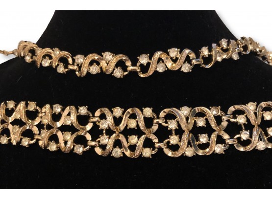 CORO Bracelet & Necklace )Valued $65.00)