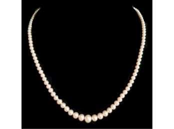 Vintage / Antique Pearl Graduated Pearl Necklace
