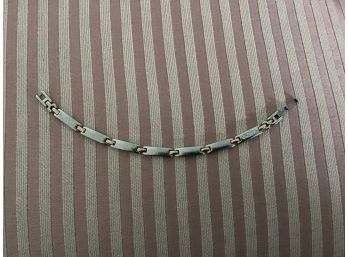 Sabona Bracelet In Gold Tone And Silvered Links - Lot #21