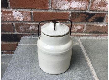 Vintage Covered Crock