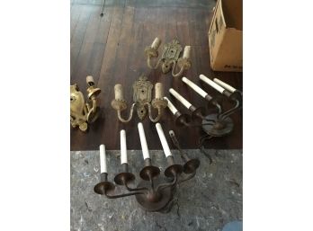 Antique Group Of Sconces