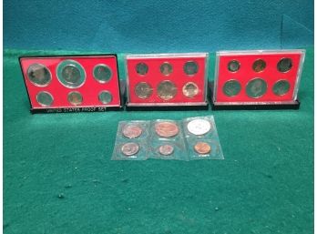 United States Proof Sets. 1979, 1980, 1981 And 1982.