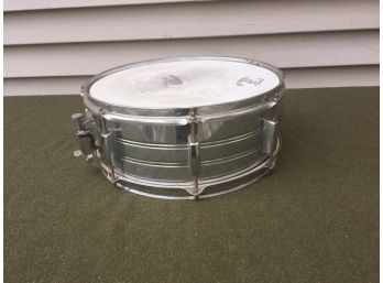 Vintage Chrome Snare Drum.