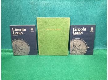 Lincoln Cent Collection. 1909 - 1963 In Three Books.