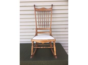 Antique Rocking Chair In Beautiful Condition.