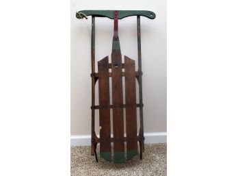 Vintage B.S. Company Kids Sled