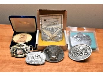 Collection Of Belt Buckles