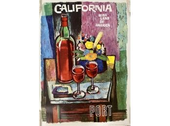 Wine Land Of Of America Litho By Amado Gonzalez #7