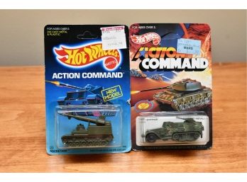 Pair Of Hot Wheels Action Command Military Vehicles #4