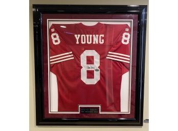 Signed Steve Young Autographed Jersey