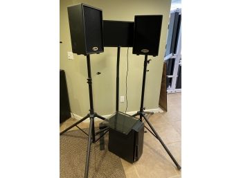 Audio Equipment With Gemini Speakers