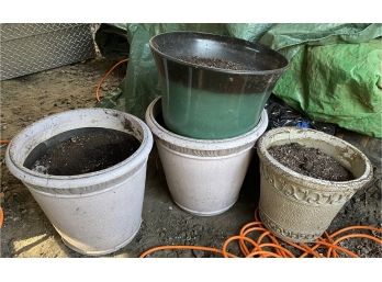 Fiber Glass & Plastic Planters