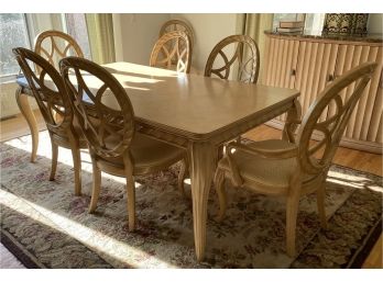 Dining Room Table With Eight Chairs