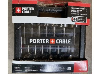 New Porter Cable Forstner Bit Set