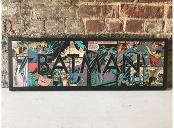 Batman Wall Art Collage