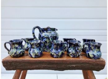 Cole Pottery Jug & Mug Set