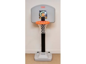 FISHER PRICE Grow To Pro Height Adjustable Basketball Hoop On Wheels