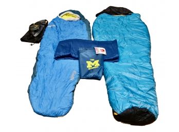 NORTH FACE And KOPPEN ADULT SLEEPING BAGS