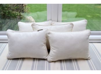 POTTERY BARN Set Of 5 Small Decorative Pillows