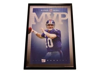 ELI MANNING Super Bowl MVP Poster 2008