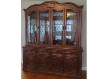 Vintage Thomasville Two Piece Hutch