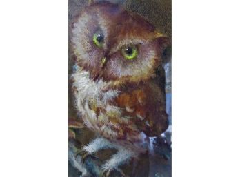 Fantastic Painting Of Owl