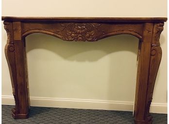 Stunning Solid Oak Fireplace Mantle Casing