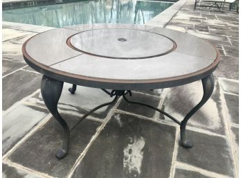 Granite Top Conversation/ Fire Pit/cocktail  Table