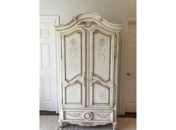 Stunning Hand Painted THOMASVILLE  Armorie  With Distressed Details