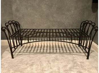 Fantastic Large Iron Bench