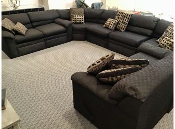 Spacious  8 Piece Sectional Couch