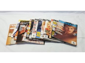 Lot Of Old Penthouse Magazines