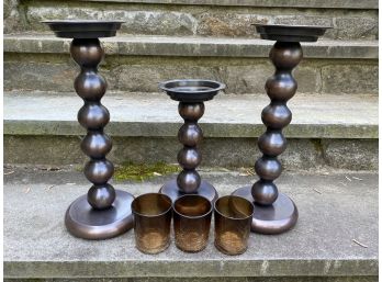 Candle Holder And Votives