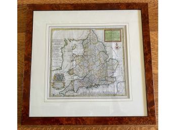 Framed Map Of Great Britain