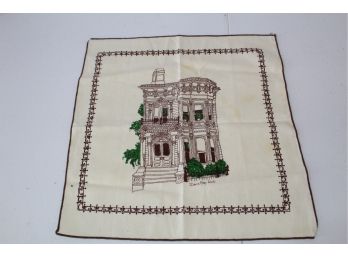 (11) Cloth Napkins, Printed, Signed Dan & Mary Lewis