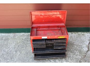 Vintage Sears Toolbox 10 Drawer