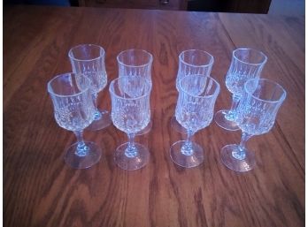 Crystal Cordial Glasses - Set  Of 8 - Longchamp