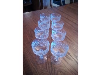 Crystal Champagne Glasses - Set Of 8 - Longchamp