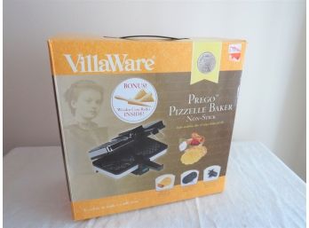 Villa Ware Prego  Pizzelle Baker New In Box